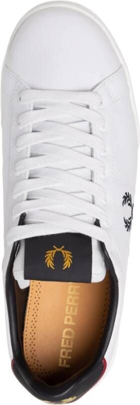 Fred Perry Sneakers Wit Heren