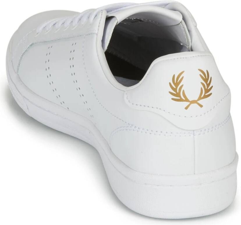 Fred Perry Sneakers Wit Heren