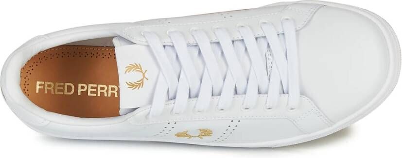 Fred Perry Sneakers Wit Heren
