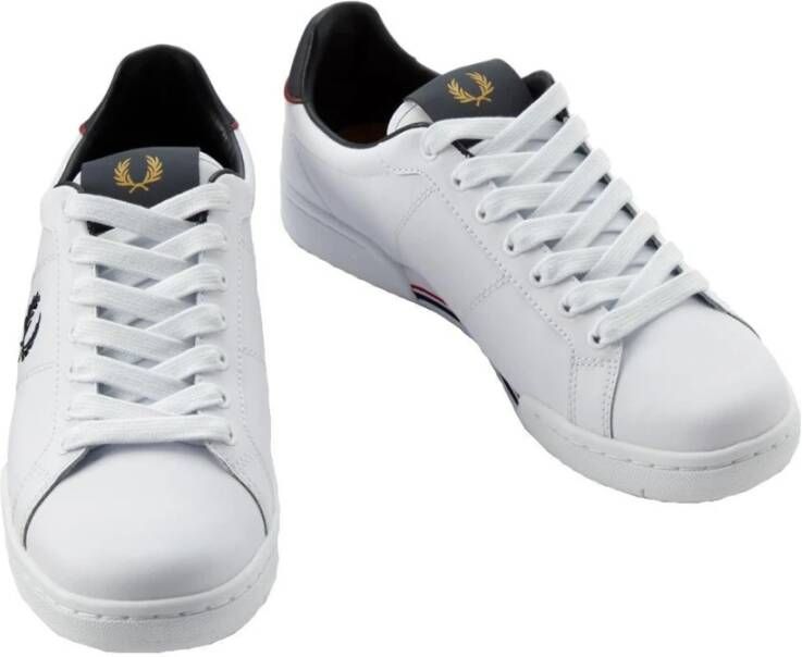 Fred Perry Klassieke leren tennisschoenen Wit Heren