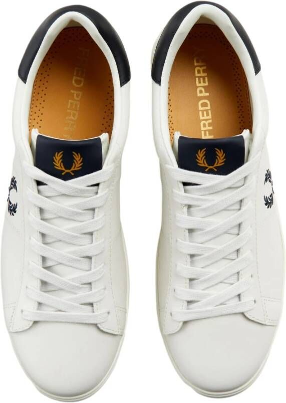 Fred Perry Sneakers Wit Unisex