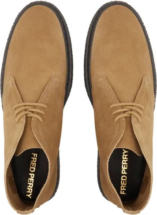 Fred Perry Suède Desert Boot B4361 Steen Brown Heren