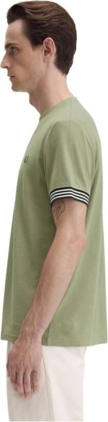 Fred Perry T-shirt met gestreepte boorden