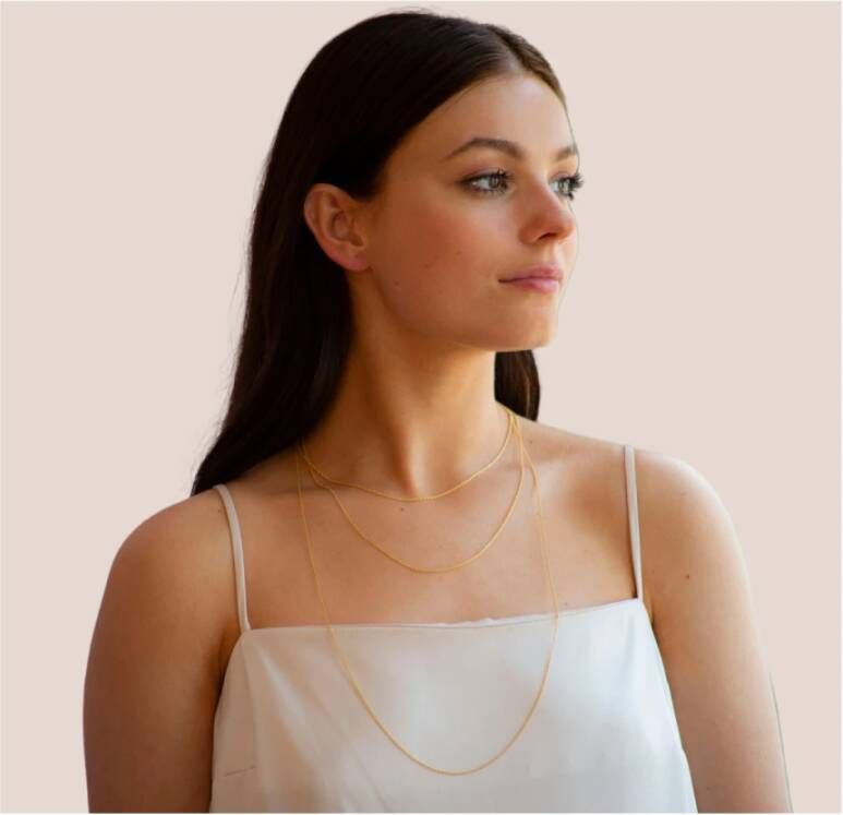 Frk. Lisberg Boom des Levens Roségouden Ketting