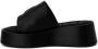 Furla Zwarte leren slippers met rubberen zool Black Dames - Thumbnail 6