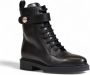 Furla Army Boot Herfst Winter Collectie Leer Black Dames - Thumbnail 19