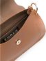 Furla Bruin leren schoudertas met booglogo - Thumbnail 2