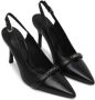 Furla Core Slingback Hakken Lente Zomer Collectie Black Dames - Thumbnail 3