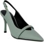 Furla Core Slingback Hakken Schoenen Lente Zomer Collectie Green Dames - Thumbnail 7