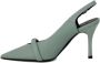 Furla Core Slingback Hakken Schoenen Lente Zomer Collectie Green Dames - Thumbnail 8