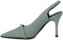 Furla Core Slingback Hakken Schoenen Lente Zomer Collectie Green Dames - Thumbnail 2