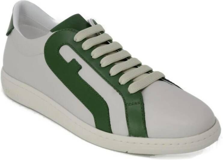 Furla Groene Vetersneakers Lente Zomer Multicolor Dames