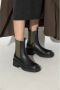 Furla College Enkellaarzen Black Dames - Thumbnail 6