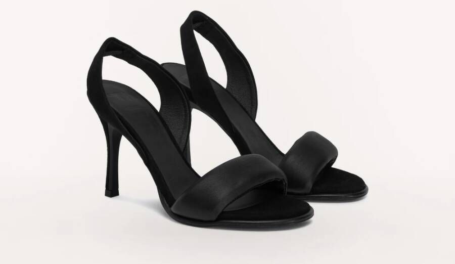 Furla High Heel Sandals Zwart Dames