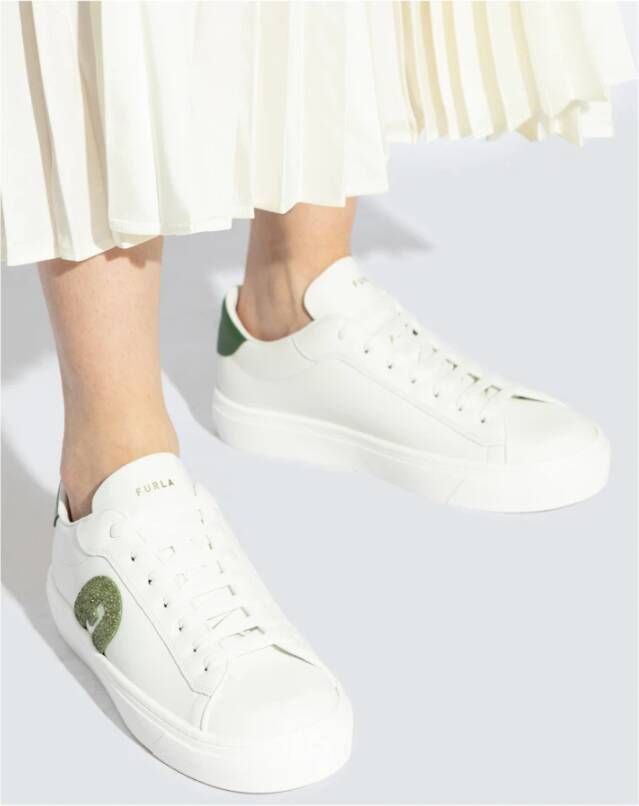 Furla Joy Sneakers White Dames