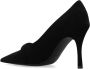 Furla Elegante Suède Stiletto Pumps Zwart Dames - Thumbnail 7