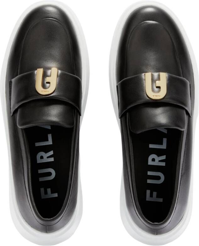 Furla Loafers White Dames