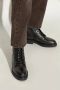 Furla Army Boot Herfst Winter Collectie Leer Black Dames - Thumbnail 8