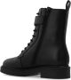 Furla Army Boot Herfst Winter Collectie Leer Black Dames - Thumbnail 11