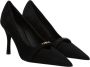 Furla Elegante Suède Stiletto Pumps Zwart Dames - Thumbnail 2