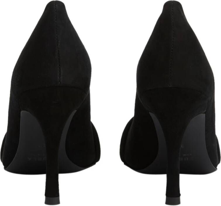 Furla Elegante Suède Stiletto Pumps Zwart Dames