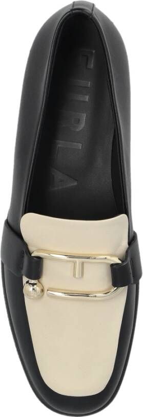 Furla Schoenen Novola type loafers Black Dames