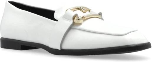 Furla Schoenen Novola type loafers White Dames