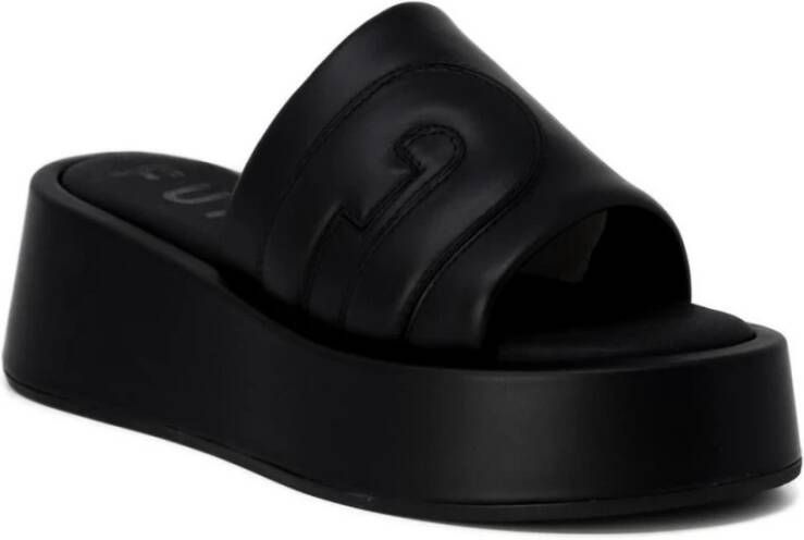 Furla Slippers Black Dames