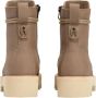 Furla Casual Grijze Leren Enkellaarzen Gray Dames - Thumbnail 4