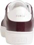 Furla Bordeaux Leren Sneakers Rubberen Zool Veters Red Dames - Thumbnail 5