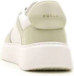 Furla Witte Lage Sportieve Sneakers White Dames