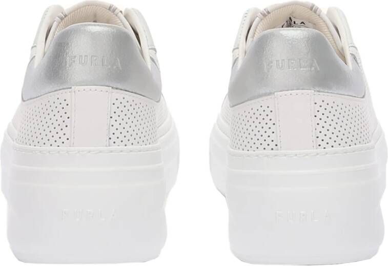 Furla Witte Sneakers met 5 cm Hak