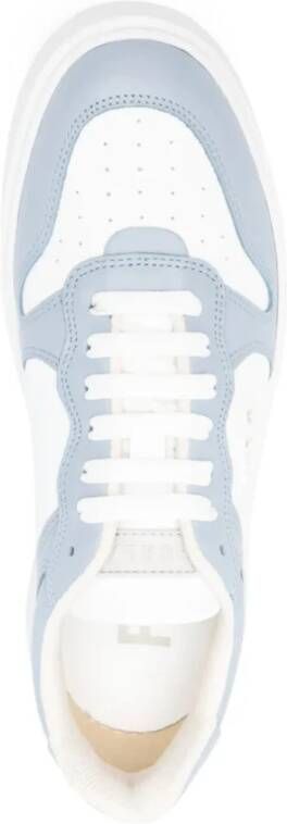 Furla Zilveren Veterschoenen Trainers