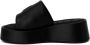 Furla Zwarte leren slippers met rubberen zool Black Dames - Thumbnail 3