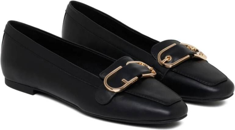 Furla Zwarte platte schoenen Black Dames
