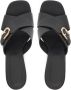 Furla Zwarte sandalen met gouden detail - Thumbnail 2