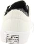 G-Star Canvas Sneaker Low met Rubberen Neuskap White Heren - Thumbnail 5