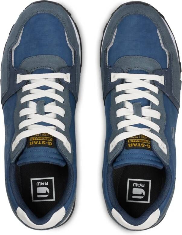 G-Star Coole Lage Sneaker Track II POP Blauw Heren