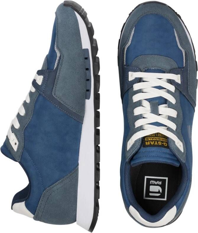 G-Star Coole Lage Sneaker Track II POP Blauw Heren