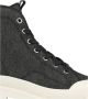 G-Star Denim Militair-geïnspireerde Enkellaars met Rubberen Zool Black Dames - Thumbnail 13