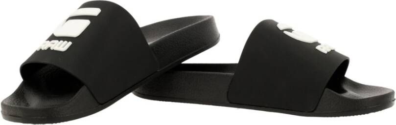 G-Star Flexibele en Comfortabele Slide Sandalen Zwart Dames