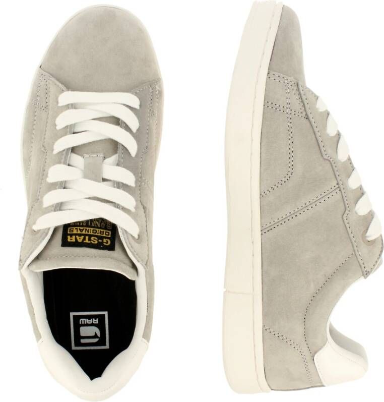 G-Star Klassieke Lage Suede Sneaker Grijs Dames