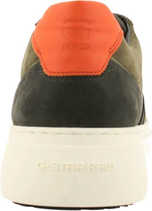 G-Star Lage Lash BLK Sneaker Stijlvol en Comfortabel Groen Heren