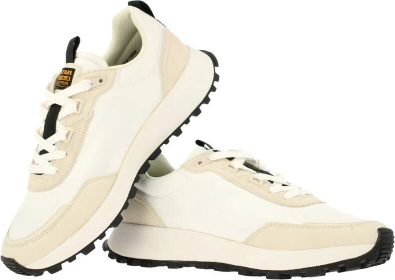 G-Star Lage Sneaker Theq RUN LGO MTC M Wit Heren