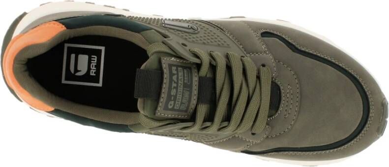 G-Star Lage Sneaker Theq RUN TPU Groen Heren