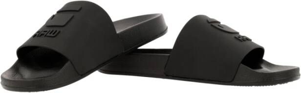 G-Star Lichtgewicht slipper met 3D-design Zwart Heren