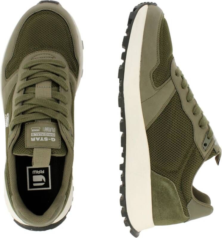 G-Star Lichtgewicht Sneaker met Gripzool Groen Heren