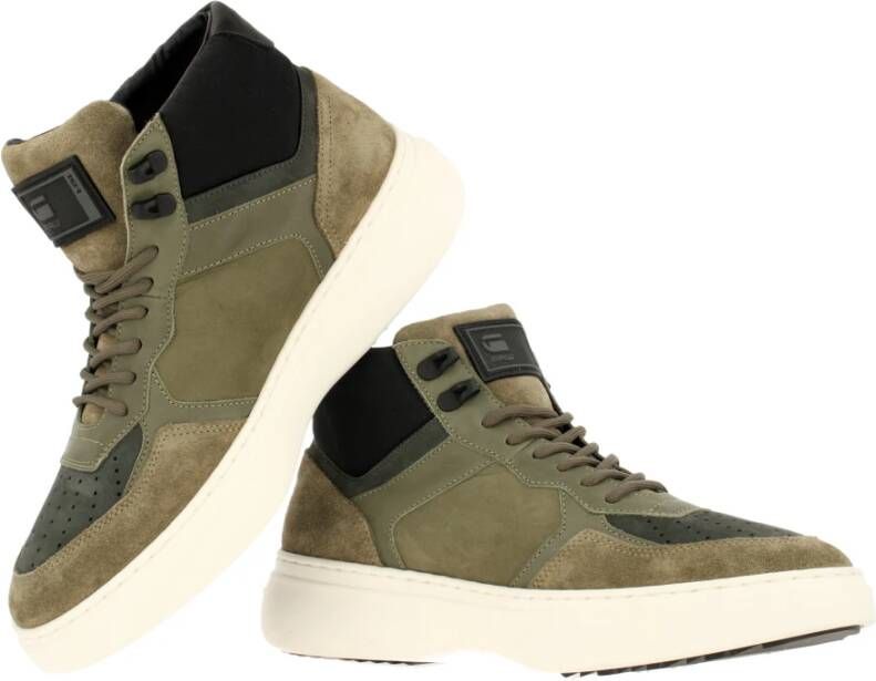 G-Star Modieuze Mid-High Sneaker Groen Heren