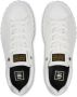 G-Star Modieuze PU Leren Sneaker met Rubberen Plateauzool White Dames - Thumbnail 10