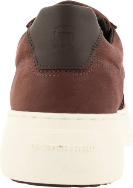 G-Star Stijlvolle Low Lash NUB Sneaker Bruin Dames